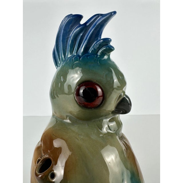 1920s Art Deco Perfume Parrot Lamp, 1920s For Sale - Image 5 of 11