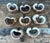Hollywood Regency Vintage Sliced Shell Napkin Holders - Set of 8 For Sale - Image 3 of 12