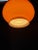 Vintage Orange Opaline Pendant Light, 1970s For Sale - Image 3 of 9