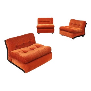 Amanta Lounge Chair by Mario Bellini for C&B Italia For Sale