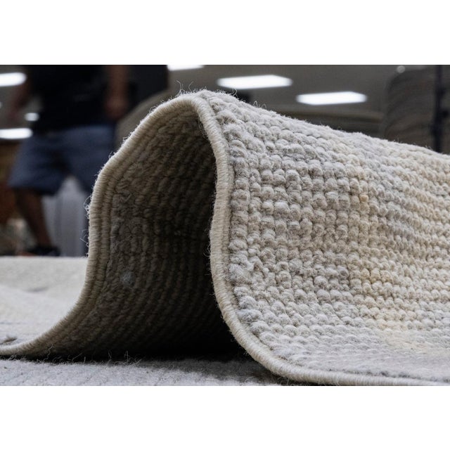 Off-white Turkish Oushak Rug 12' x 16' For Sale - Image 8 of 8