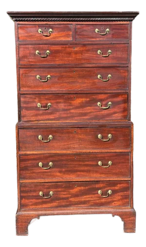 18th Century George III Chest on Chest