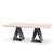 Contemporary Thomas Pheasant for Baker Furniture Iron Base Dining Table For Sale - Image 3 of 7