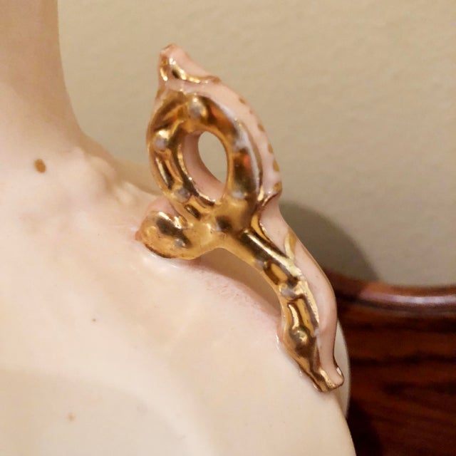 Victorian Antique Robert Hanke Austrian Hand Painted Vase For Sale - Image 3 of 9