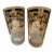 1970s Hollywood Regency 22kt Gold Briard Style Highball Cocktail Glasses - Pair For Sale