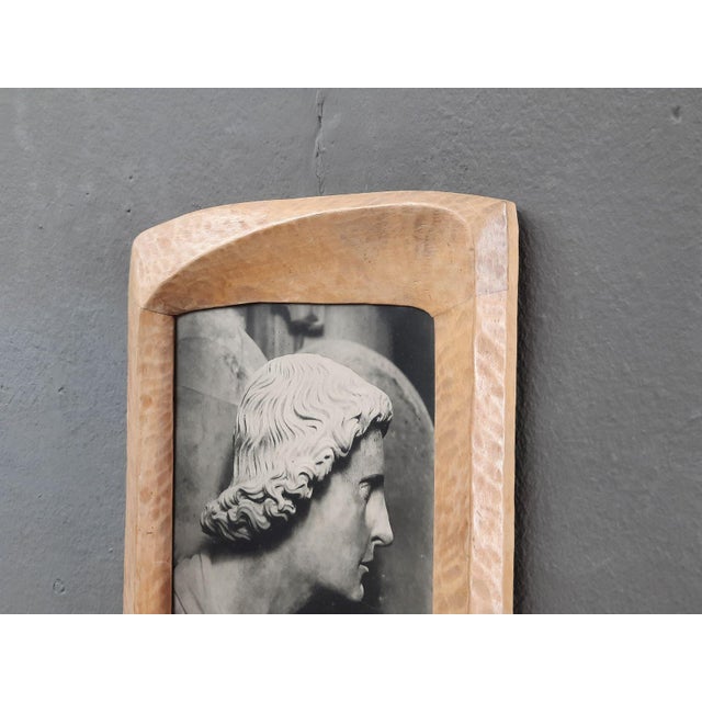 Postmodern Anthroposophical Limewood Picture Frame, 1930s For Sale - Image 3 of 10