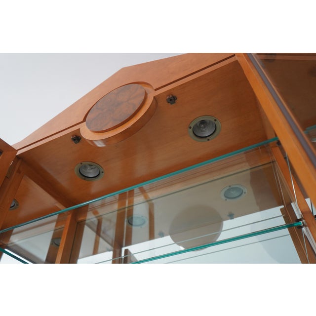 Hickory White Hickory White Genesis Collection Biedermier China Cabinet For Sale - Image 4 of 18