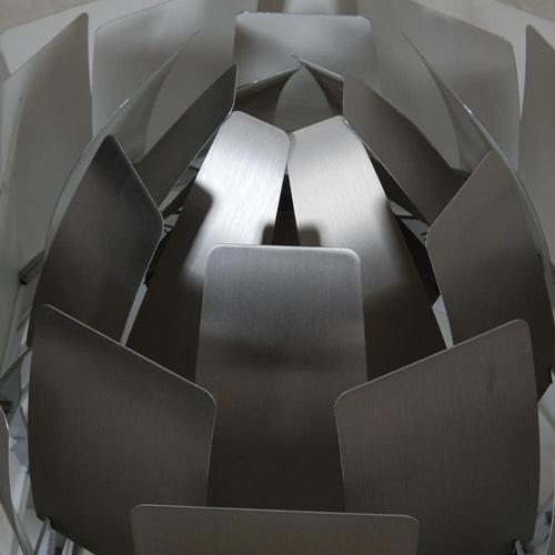 Gray Steel Artichoke Ceiling Lamp by Poul Henningsen for Louis Poulsen, 2000s For Sale - Image 8 of 18
