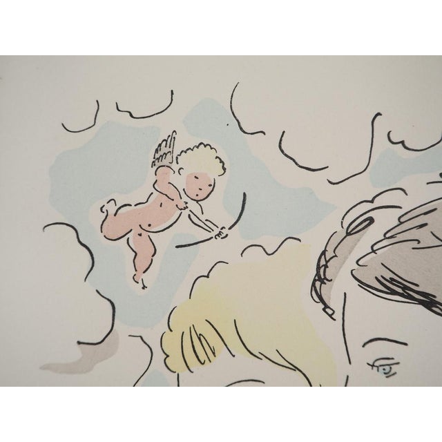 Léonard Tsuguharu Foujita, The Lovers, Original Engraving For Sale - Image 4 of 8