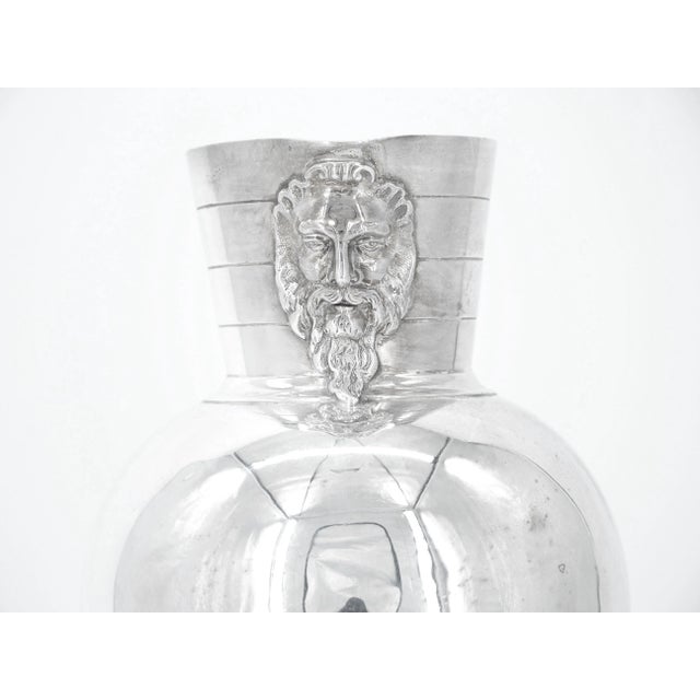 English Late 19th Century Silver Plate Tableware Serving Water Pitcher For Sale In New York - Image 6 of 13