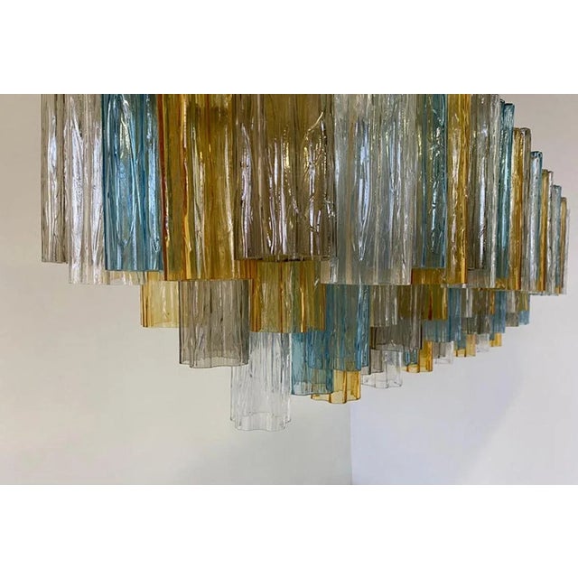 Art Deco Chandelier in Murano Glass, 2000s For Sale - Image 12 of 13