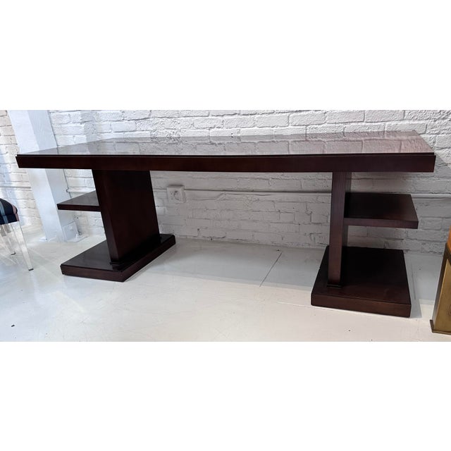 Art Deco Style Hickory Chair Company Suzanne Kasler Writing Table Desk