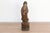 Wood Small Asian Carved Guan Yin Figure For Sale - Image 7 of 10