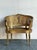 Gold Vintage Regency Gilt Caned Chair For Sale - Image 8 of 11