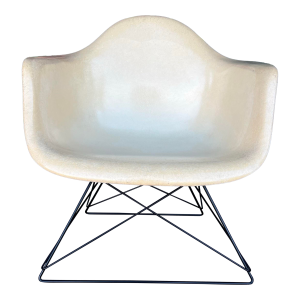 Eames Herman Miller Lar Fiberglass Armchair Midcentury Modern Cat Cradle
