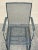 Modern Mid 20th Century Industrial Modern Wrought Iron Mesh Spring Cantilever Patio Chair For Sale - Image 3 of 9
