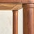 Italian Oak Dining Table with Green Marble Top, 1970s For Sale - Image 9 of 11