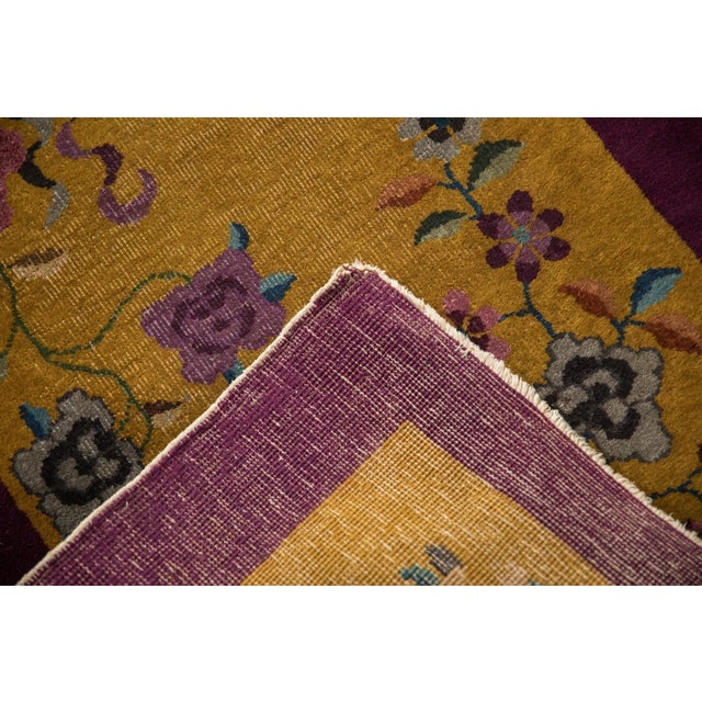 Old New House Vintage Nichols Art Deco Rug 2'6" X 4'3" For Sale - Image 4 of 10