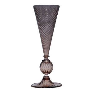 Vetro Soffiato Glass Vase, Venini Murano Ca. 1950s