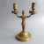 Empire French Bronze Candleholders, 1800s, Set of 2, in Very Good conditions. Designed before 1890