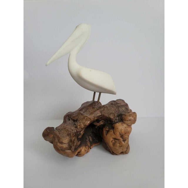 Vintage Pelican Sculpture by John Perry, 1970s For Sale - Image 4 of 9