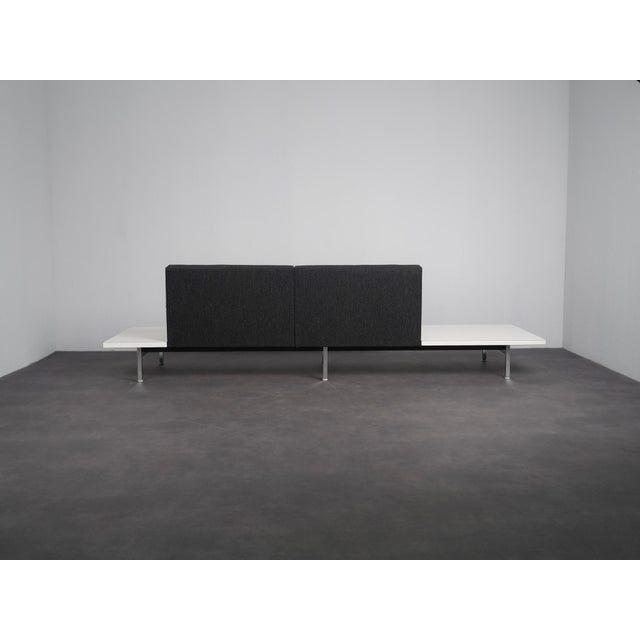 Herman Miller 2-Seater Sofa with Side Tables by George Nelson for Herman Miller, USA, 1960s For Sale - Image 4 of 9
