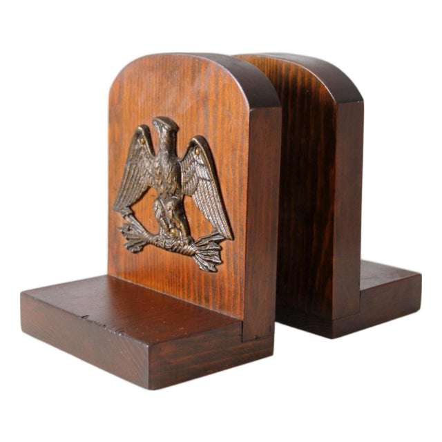 Vintage Eagle Bookends For Sale