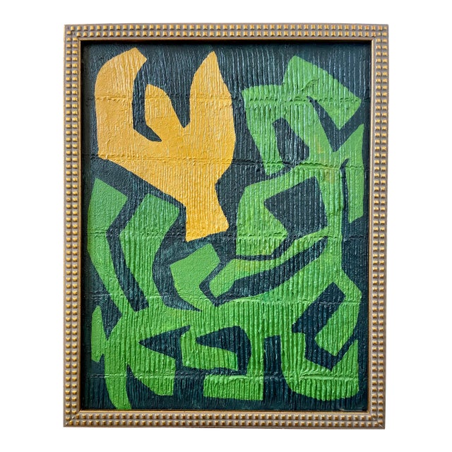 2023 "Rondine" Contemporary Botanic Painting on Canvas by Artist r.k. Red For Sale