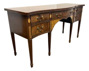 Burton Ching George III Mahogany Inlaid Sideboard