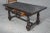 Renaissance Walnut Writing Table in Ebony-Stained wood, Italy, 1930s For Sale - Image 3 of 9