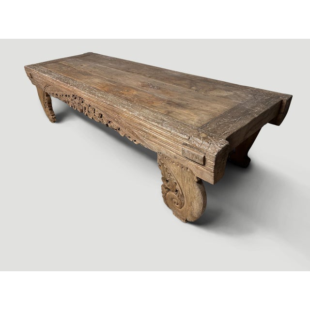 Antique Bench, Daybed or Coffee Table For Sale - Image 9 of 18