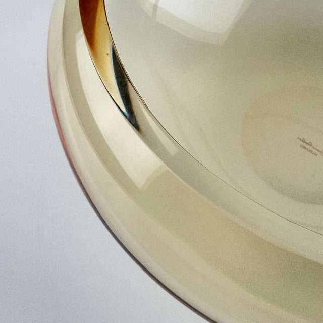 Glass Large Sculptural Murano Glass Bowl by Simone Cenedese, Italy, 1980s For Sale - Image 7 of 12