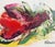 Bozena Lesiak, Tulips, Gouache on Paper, 2026 For Sale