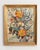 1970s France Orange Wood Painting For Sale - Image 15 of 15