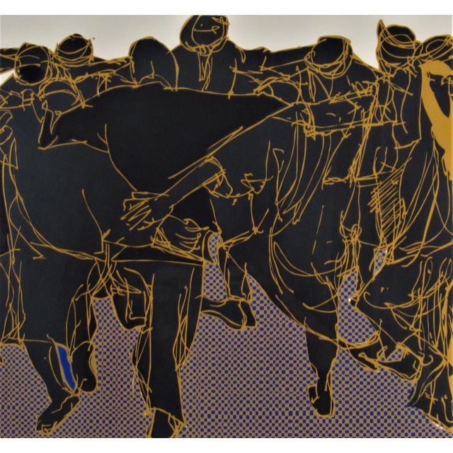 Modern Masaaki Tanaka, Muddy Rice Planting Dance, Koyoshima Pref, 1977 For Sale - Image 3 of 6