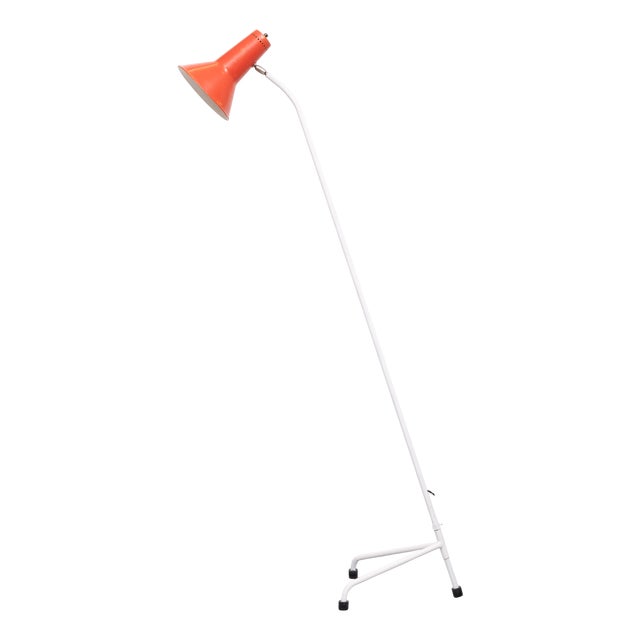 Grasshopper Tripod Floor Lamp by Willem Hagoort, Holland, 1950s For Sale
