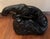 1950s 1950s Vintage Black Glazed Ceramic Panther For Sale - Image 5 of 8