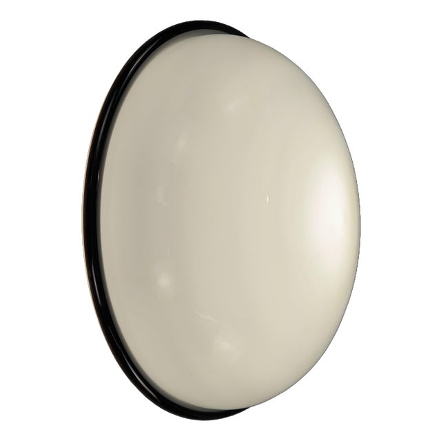 Vintage Murano Glass Elliptical Ceiling Lamp, 1970s For Sale