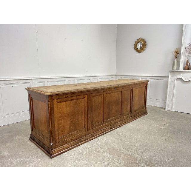 Wood Vintage Oak Countertop, 1930s For Sale - Image 7 of 7