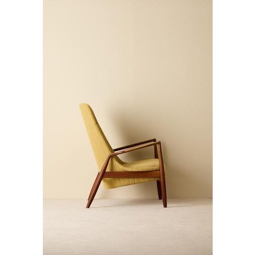Wood Seal Easy Chair by Ib Kofod-Larsen, 1960s For Sale - Image 7 of 8