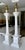 1960s 1960s Tall Italian Column Neoclassic Alabaster Table Lamps - a Pair For Sale - Image 5 of 18