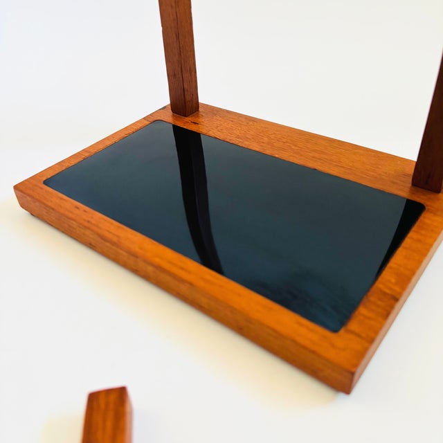 Mid Century Teak Hanging Bar Tool Set by Georges Briard For Sale - Image 10 of 12