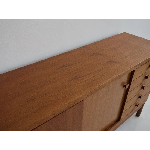 Teak & Brass Sideboard from La Permanente Mobili Cantù, 1960s For Sale - Image 9 of 14