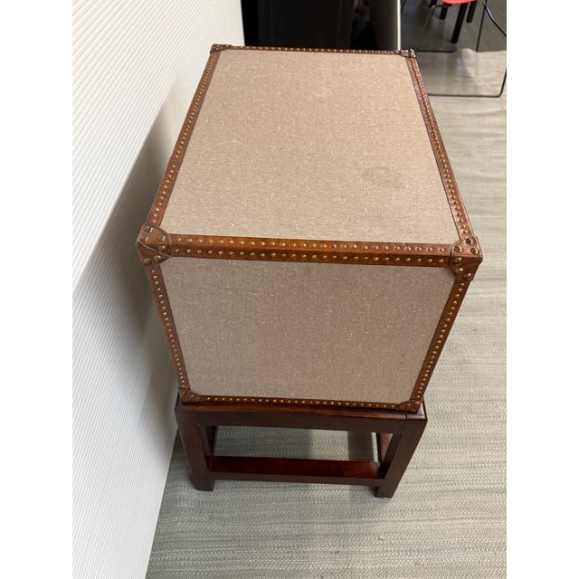 Sarreid Ltd. Sarreid Ltd. Art Deco Nightstand For Sale - Image 4 of 12