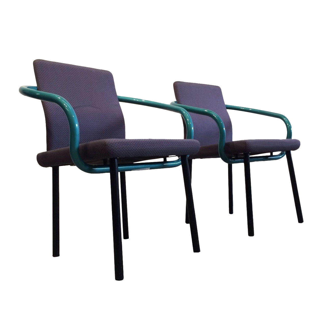 Ettore Sottsass Mandarin Chairs For Knoll A Pair Chairish