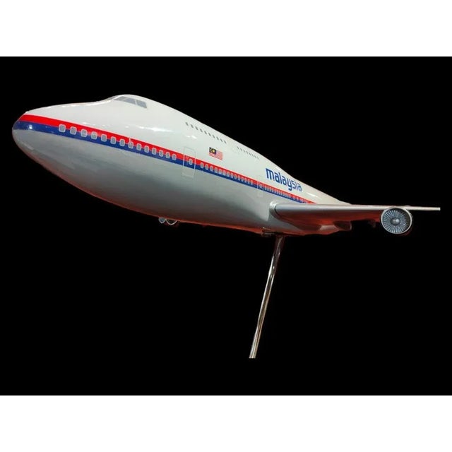 Red Large Travel Agency Airplane, 1970s For Sale - Image 8 of 13