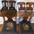 Wood Set of 6 Hickory Chair–Style American Empire Dining Chairs With Unique Floral Needlepoint For Sale - Image 7 of 12