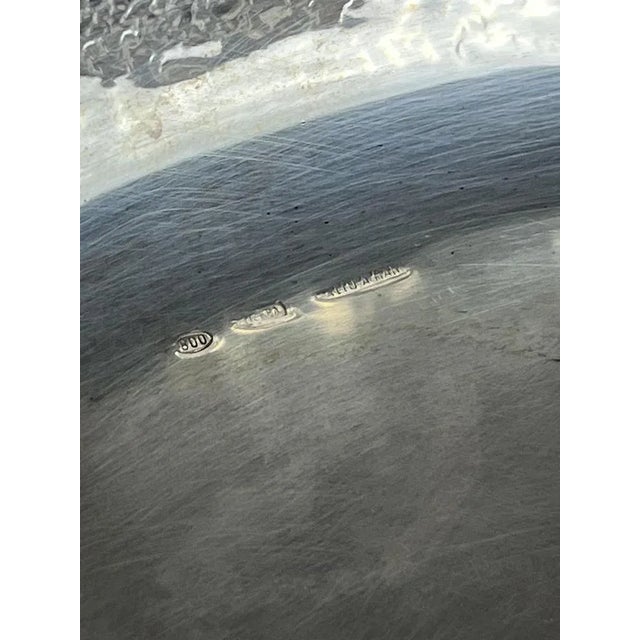 Handmade Centerpiece in Silver, Italy, 1980s For Sale - Image 6 of 11