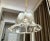 Mid-Century Modern Murano Mazzega Glass Tulip Shaped Chandelier or Pendant For Sale - Image 3 of 17