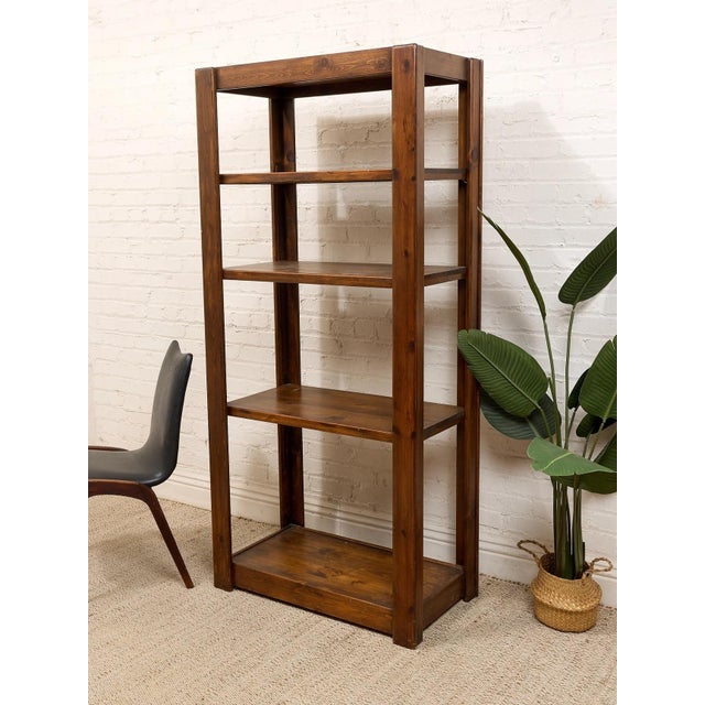 Vintage Solid Pine Shelf For Sale - Image 4 of 7